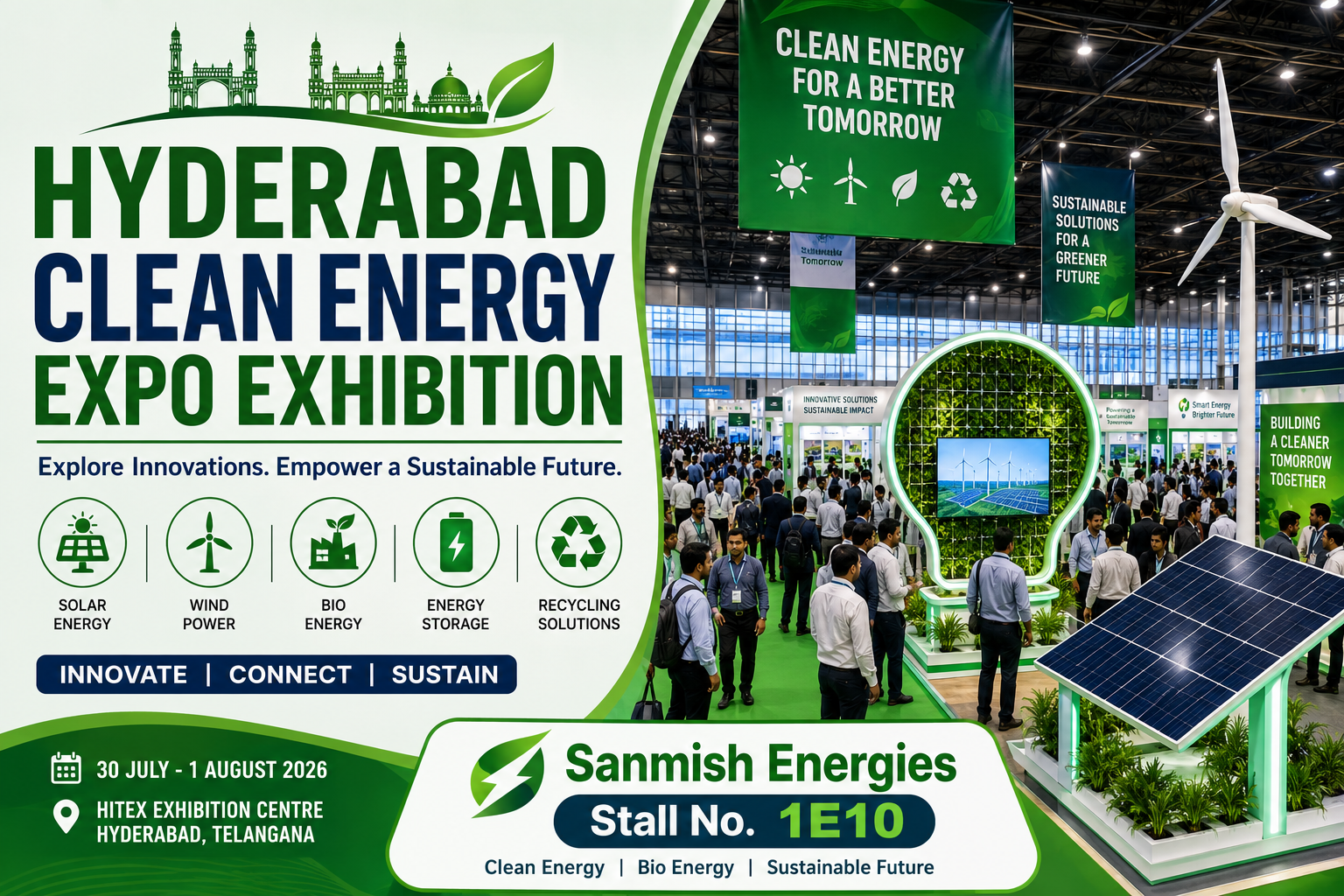 Hyderabad clean energy expo exhibition