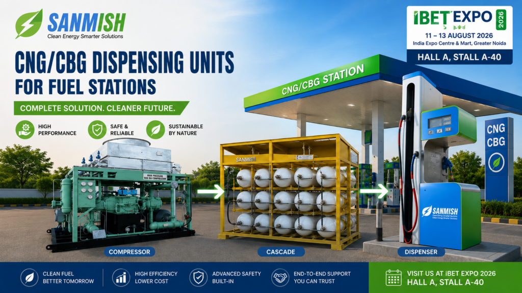 CNG/CBG dispensing units